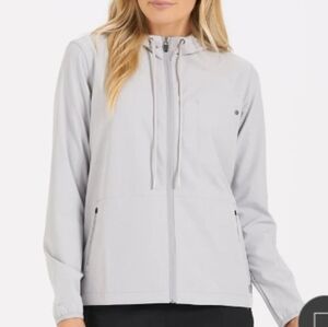 Vuori Outdoor Training Shell in Platinum Women's Large. Pre-Owned Good Condition